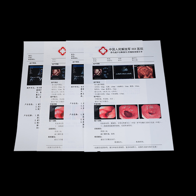 Ungiftige 180 Mikrometer medizinische X Ray Film For Ultrasound Report Ertrag-