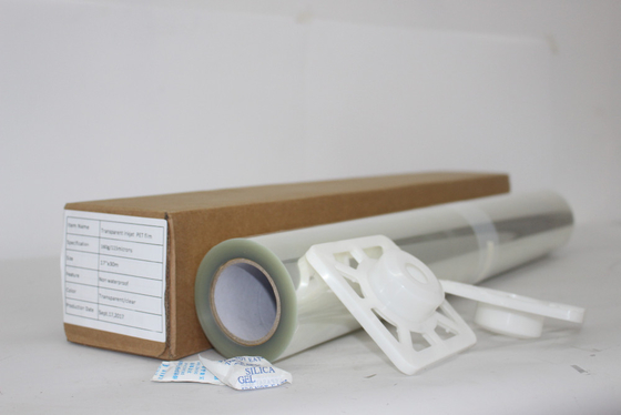 115 Mikrometer Siebdruck-Film-17&quot; lösliche transparente Folie Rolls X30m Eco