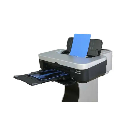 Tintaufstrahlmedizinischer Trockenfilm Transparenter blauer Röntgenfilm für CT-DR-MRT-Radiologiegerät
