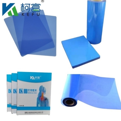 Medizinische Röntgenaufnahme Trockene blaue Tintenstrahlfilm CT DR Film A4 8x10 Blatt oder Rolle Für medizinische Tintenstrahldruckmedien