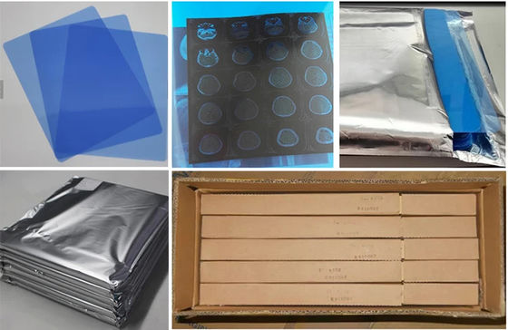 Blaue Tintenstrahlröntgenfolie medizinische Trockenfolie A4 A3 Blätter